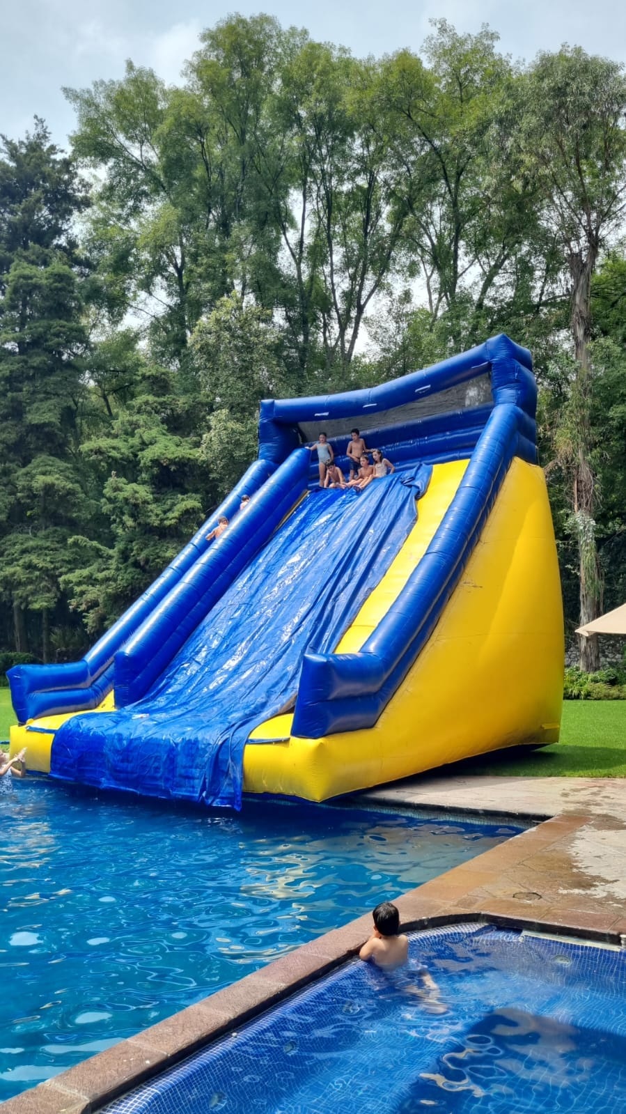 inflable rampa acuatica mediana